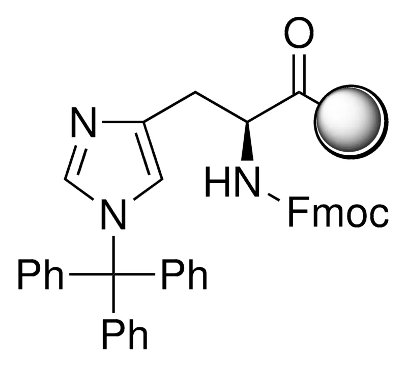 Sigma-Aldrich Fmoc-His(Trt)-王氏树脂，标记程度：约0.7 mmol/g上样量