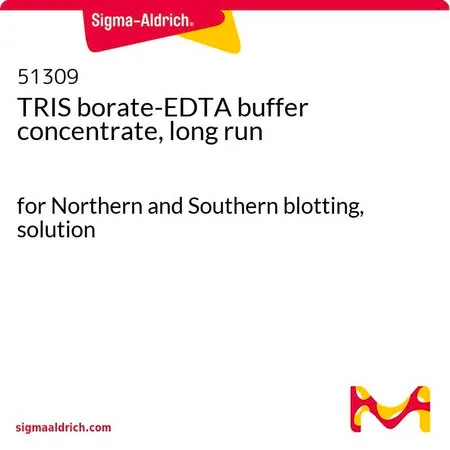 Sigma-Aldrich TRIS borate-EDTA buffer concentrate, long run，对于北方和南方印迹，溶液
