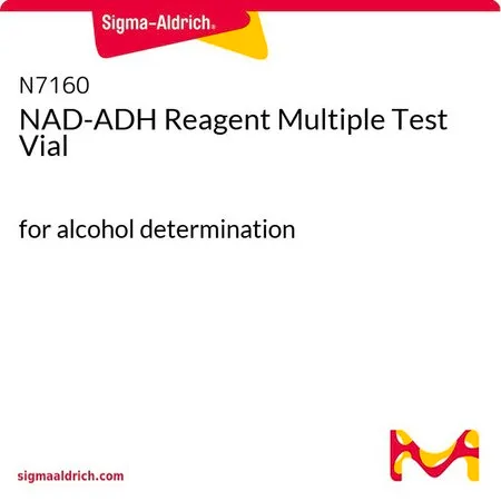 Sigma-Aldrich NAD-ADH Reagent Multiple Test Vial,用于酒精测定