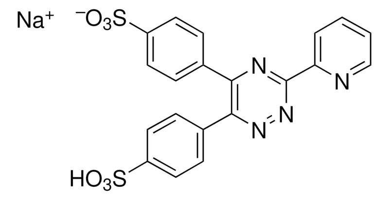 默克Supelco 3-（2-吡啶基）-5,6-二苯基-1,2,4-三嗪-4′,4′′-二磺酸 钠盐，分光光度法测定Fe的含量为97.0%