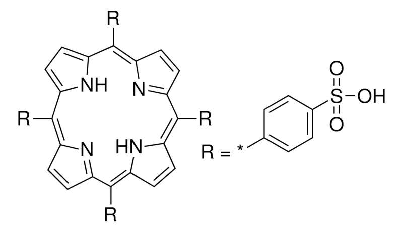 默克Supelco 4,4′,4″,4″-(卟啉-5,10,15,20-四)四(苯磺酸),对于过渡金属的分光光度测定,≥95.0%