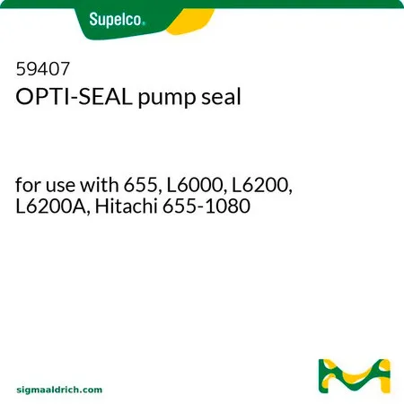 默克Supelco OPTI-SEAL 泵密封件，用于655、L 6000、L 6200、L 6200 A、Hitachi 655-1080