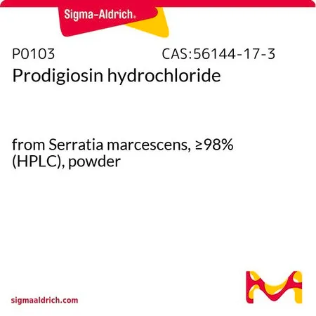 Sigma-Aldrich 灵菌红素 盐酸盐,来自粘质沙雷氏菌,≥98%(HPLC),粉末