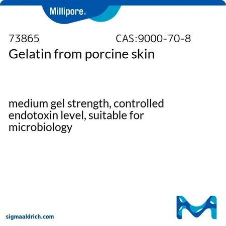 默克密理博 明胶,来自猪皮,500 g包装,适用于微生物学