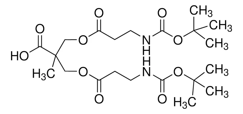 Sigma-Aldrich Polyester bis-MPA dendron 2 NHBoc, 1 carboxyl (core)，第1代
