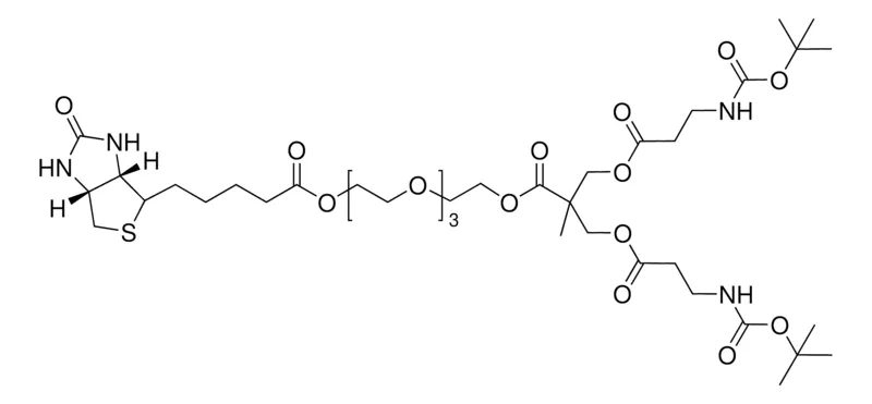 Sigma-Aldrich Polyester bis-MPA dendron 2 NHBoc, 1 Biotin (core)，第1代
