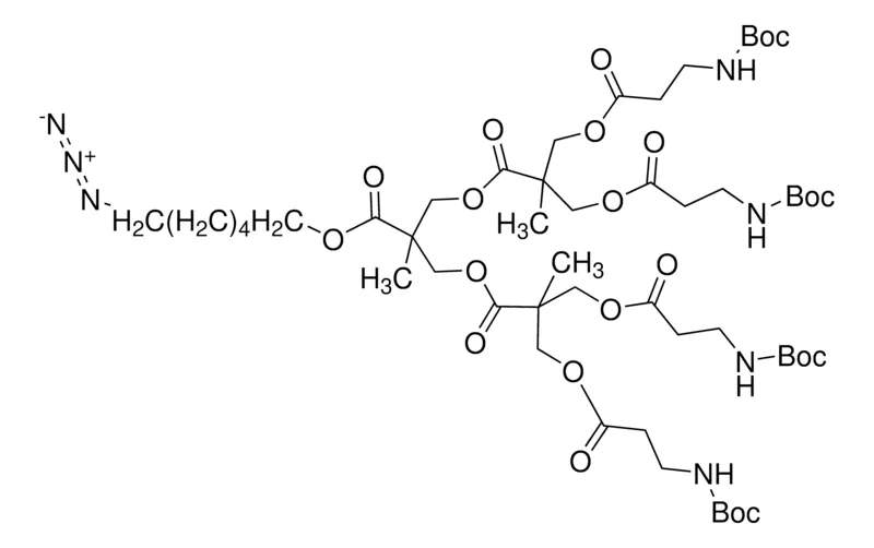 Sigma-Aldrich Polyester bis-MPA dendron 4 NHBoc, 1 azide (core)，第2代