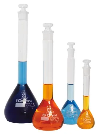 Sigma-Aldrich Volumetric Flask Set，玻璃杯，容量1每杯10、25、50、100 mL