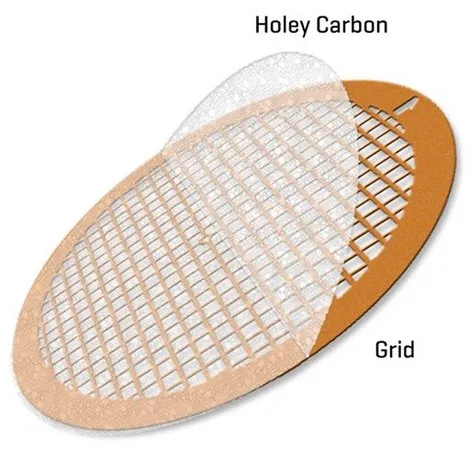 Sigma-Aldrich Holey Carbon Supported Copper Grids，多孔碳支撑铜网格，网格尺寸300目，孔平均直径100 nm，每盒25个