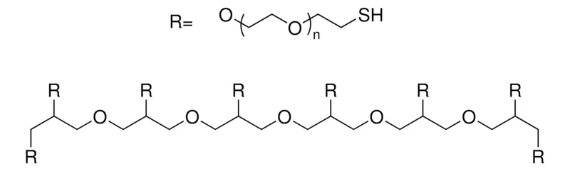 Sigma-Aldrich 8arm-PEG10K-SH，平均MN 10,000，SH，六甘油核，硫醇反应性