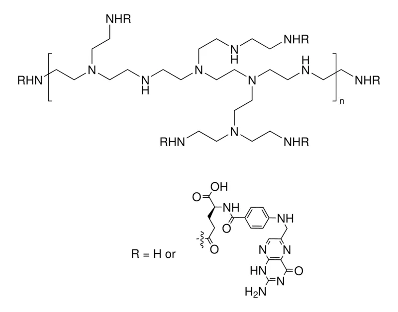 Sigma-Aldrich Folic acid modified polyethylenimine solution,高分子量,10 mg/ml水溶液,适用于生物医学研究