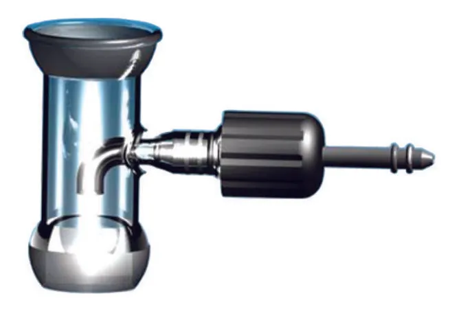 Sigma-Aldrich Ace Rotary Evaporator Purge Adapter，接头：SJ 35/20，瓣膜直径2 mm