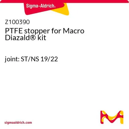 Sigma-Aldrich PTFE stopper for Macro Diazald® kit，联合：ST/NS 19/22