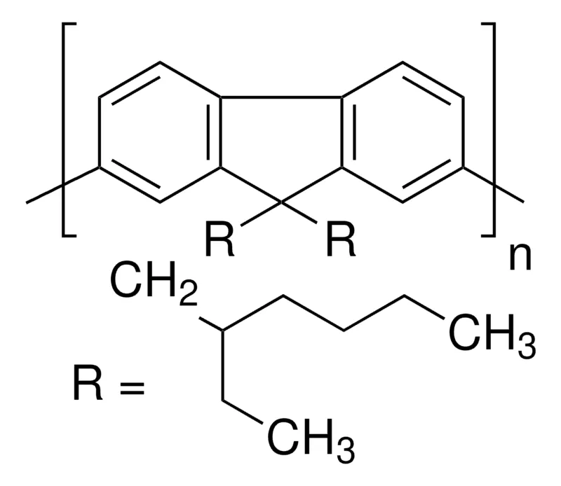 Sigma-Aldrich 聚[9,9-双-(2-乙基己基)-9H-芴-2,7-二基]，发光λ em 409 nm（氯仿中）