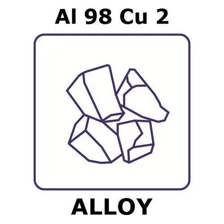 Sigma-Aldrich Aluminum/copper，块，Al 98%/Cu 2%，最大块尺寸6 mm，重量20 g