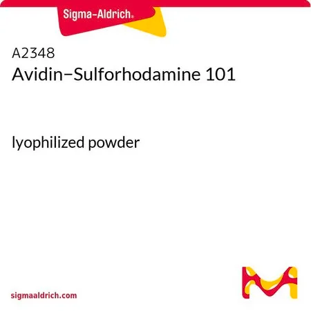 Sigma-Aldrich Avidin−Sulforhodamine 101,冻干粉