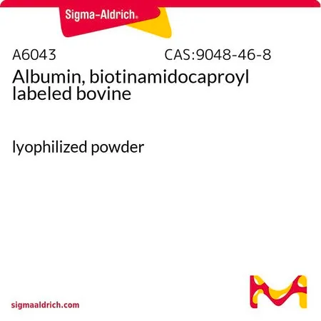 Sigma-Aldrich Albumin, biotinamidocaproyl labeled bovine,冻干粉