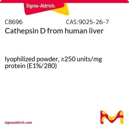 Sigma-Aldrich 组织蛋白酶 D 来源于人类肝脏,冻干粉,≥250单位/mg蛋白(E1%/280)