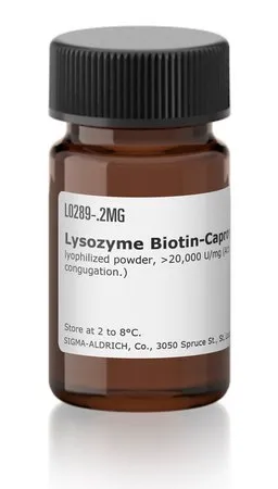 Sigma-Aldrich Lysozyme Biotin-Caproyl，冻干粉，>20,000 U/mg（用于接合的溶菌酶活性）