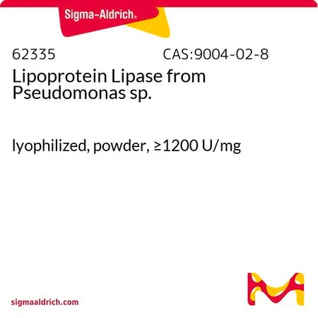 Sigma-Aldrich 脂蛋白脂肪酶 来源于假单胞菌 属,冻干粉,≥1200 U/mg