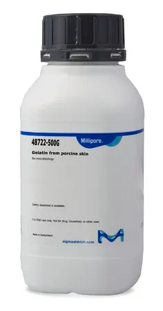 默克密理博 明胶 来源于猪皮肤，中等凝胶强度，适用于微生物学