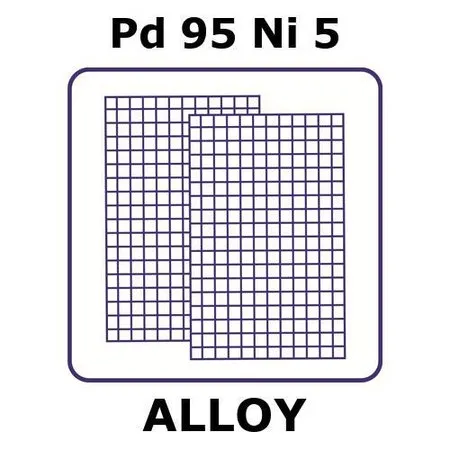 Sigma-Aldrich Palladium/Nickel，网，Pd 95%/Ni 5%，标称孔径0.20 mm，尺寸20 × 20 mm，线径0.076 mm