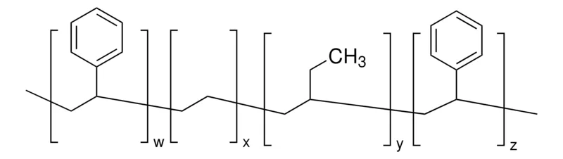 Sigma-Aldrich 聚苯乙烯- 嵌段 - 聚乙烯（乙烯- ran - 丁烯）- 嵌段 - 聚苯乙烯，分子量65-115 kDa（GPC法），粉末或块状