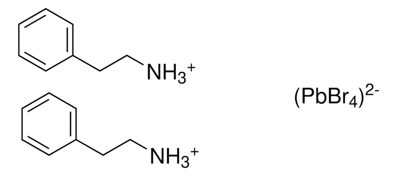 Sigma-Aldrich di-phenylethylammonium lead(II) tetrabromide，n = 1