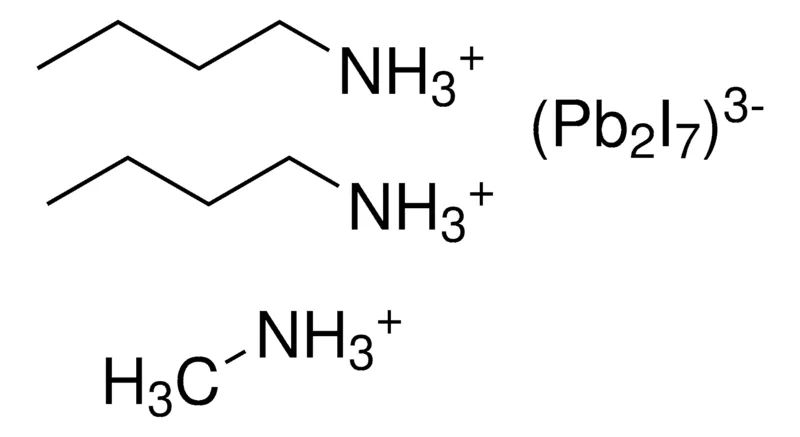 Sigma-Aldrich di-n-butylammonium methylammonium lead(II) heptaiodide,n = 2