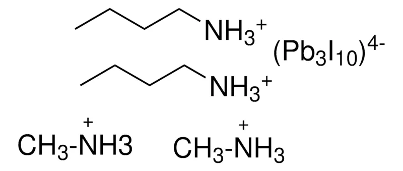 Sigma-Aldrich di-n-butylammonium dimethylammonium lead(II) decaiodide,n = 3