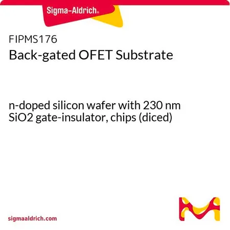 Sigma-Aldrich Back-gated OFET Substrate，具有230 nm SiO2栅极绝缘体的n掺杂硅晶片，芯片（切割）