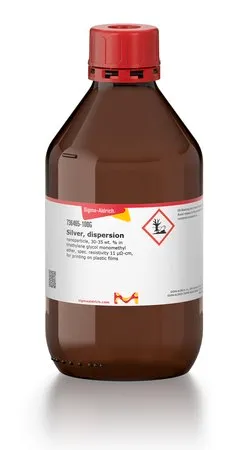 Sigma-Aldrich 胶态银溶液，纳米颗粒，30-35重量%，在三甘醇单乙醚中，比电阻率11 μΩ-cm，用于在塑料薄膜上印刷