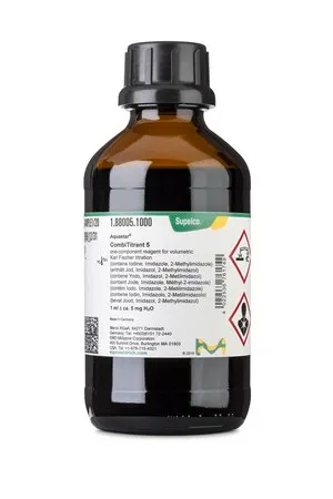 默克 容量法单组份滴定剂，滴定度~5mg/mL，用于卡尔费休容量滴定的单组分滴定剂，1 ml/约5 mg H2O，Aquastar®