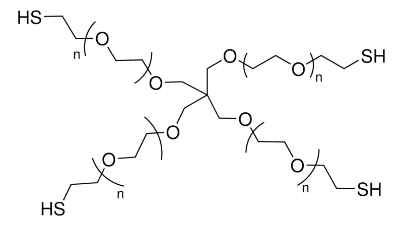Sigma-Aldrich 4arm-PEG10K-SH，平均MN 10,000，SH，硫醇反应性，≥40 ppm DTT