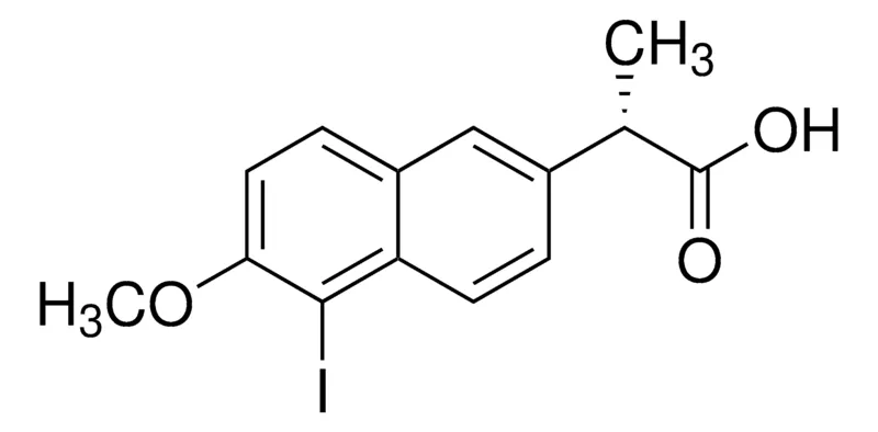 默克Supelco (2S)-2-(5-Iodo-6-methoxynaphthalen-2-yl)propanoic acid，有证标准物质，药用二级标准品