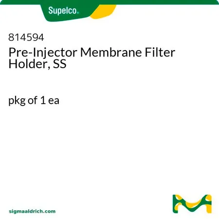 默克Supelco Pre-Injector Membrane Filter Holder, SS，包装：1个