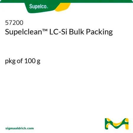默克Supelco Supelclean™ LC-Si 散装填料，每包100 g