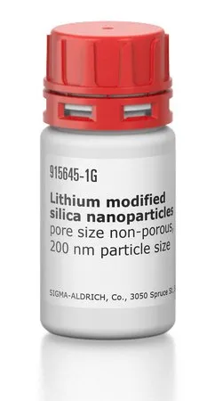 Sigma-Aldrich Lithium modified silica nanoparticles,孔径无孔,200 nm粒度