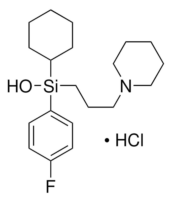 Sigma-Aldrich p-Fluorohexahydro-sila-difenidol hydrochloride,粉末,≥98%(HPLC法)