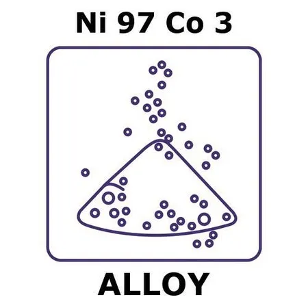 Sigma-Aldrich Nickel/Cobalt，粉末，Ni 97%/Co 3%，最大零件尺寸（微米）150，重量100 g，条件气体雾化