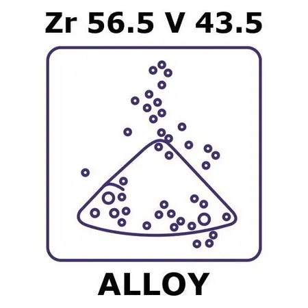 Sigma-Aldrich Zirconium-vanadium alloy, Zr56.5V43.5，粉末，最大粒径150微米，合金前体，100克
