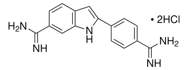 Sigma-Aldrich 4′,6-二脒基-2-苯基吲哚 二盐酸盐，粉末，生物试剂，适用于细胞培养，≥98%（HPLC），适用于荧光