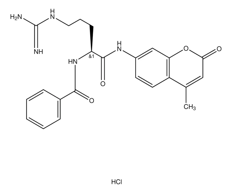 Sigma-Aldrich Nα-Benzoyl-L-arginine-7-amido-4-methylcoumarin hydrochloride,蛋白酶底物,≥99%(TLC),粉末