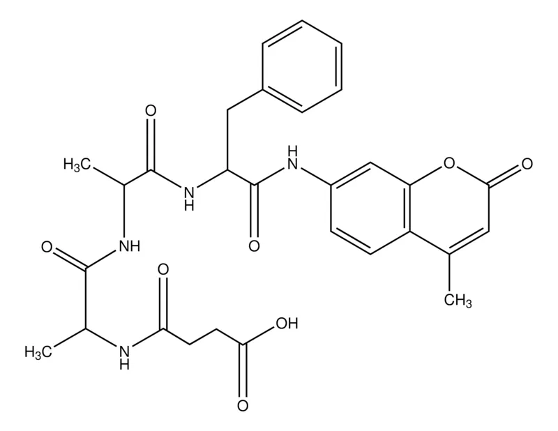 Sigma-Aldrich N-Succinyl-Ala-Ala-Phe-7-amido-4-methylcoumarin，蛋白酶底物，≥98%，粉末