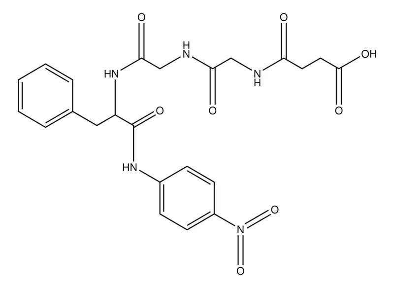 Sigma-Aldrich N-Succinyl-Gly-Gly-Phe-p-nitroanilide，蛋白酶底物，≥98%（TLC），粉末