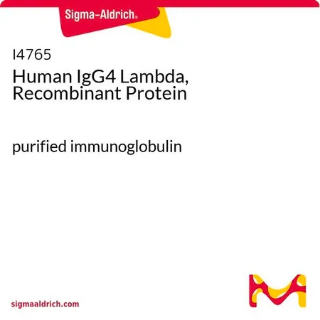 Sigma-Aldrich Human IgG4 Lambda, Recombinant Protein,纯化的免疫球蛋白