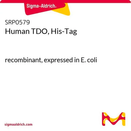 Sigma-Aldrich Human TDO, His-Tag，重组体，在大肠杆菌中表达