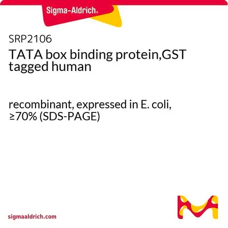 Sigma-Aldrich TATA box binding protein,GST tagged human,重组体,在大肠杆菌中表达,≥70%(SDS-PAGE)