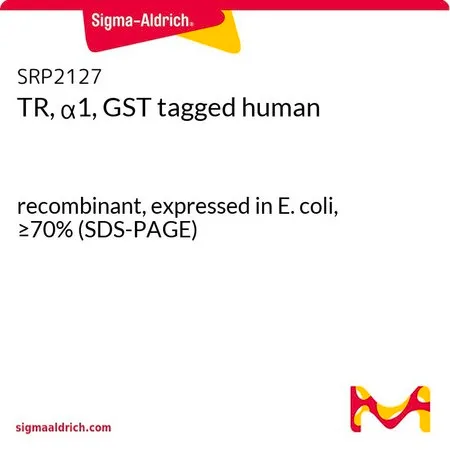 Sigma-Aldrich TR, α1, GST tagged human,重组体,在大肠杆菌中表达,≥70%(SDS-PAGE)