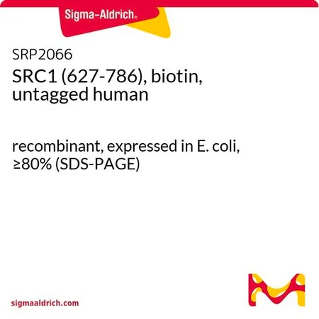 Sigma-Aldrich SRC1 (627-786), biotin, untagged human,重组体,在大肠杆菌中表达,≥80%(SDS-PAGE)